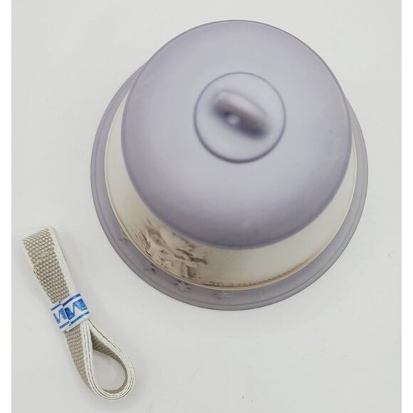 M.J. Hummel 1994 Christmas Bell Ornament Goebel Germany Porcelain Angel - Picture 5 of 10